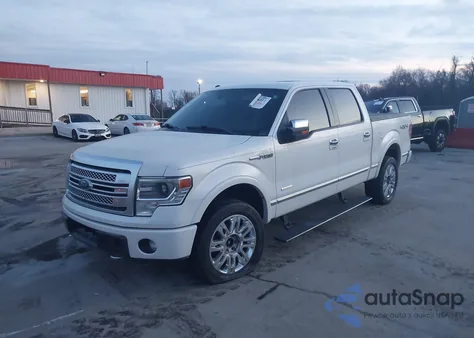 2013 Ford F-150 Platinum z USA, uszkodzony, nr VIN 1FTFW1ETXDFB20554